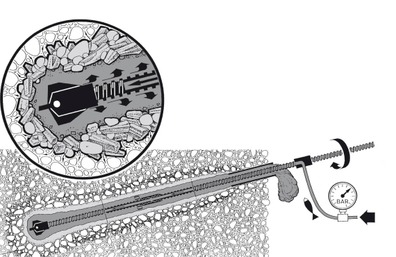 Einbau Verfahren Schritt 2